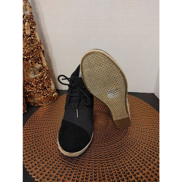 TOMS Desert Wedge Espadrilles Size 7 - Picture 3 of 3